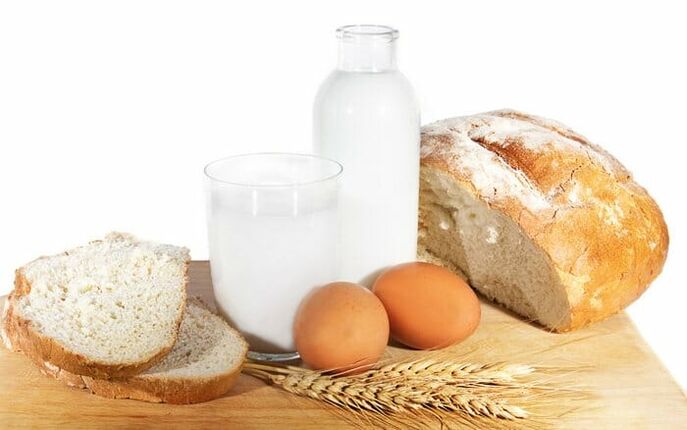 Brød lavet af rugmel og fuldkornsmel